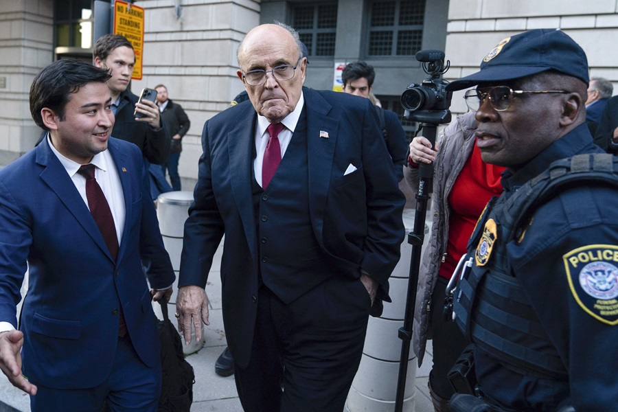 Rudy Giuliani Defamation Payments 